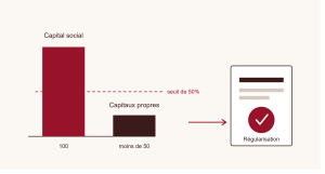 perte de la moitié du capital social et procédure de régularisation.